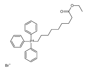 (9-ethoxy-9-oxononyl)-triphenylphosphanium,bromide Structure