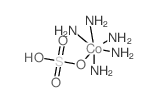 Cobalt(1+),pentaammine[sulfato(2-)-O]-, chloride, (OC-6-22)- (9CI)结构式