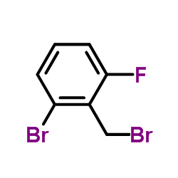 2-氟-6-溴溴苄结构式