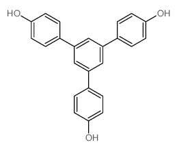 [1,1':3',1''-Terphenyl]-4,4''-diol,5'-(4-hydroxyphenyl)- structure