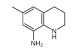 6-methyl-1,2,3,4-tetrahydroquinolin-8-amine Structure