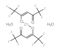 六氟乙酰丙酮锌二水合物结构式