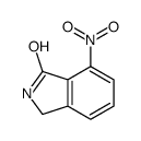 7-Nitroisoindolin-1-one Structure