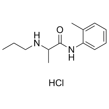 盐酸丙胺卡因结构式