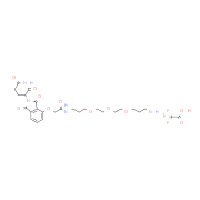 Thalidomide-O-amido-C3-PEG3-C1-NH2结构式