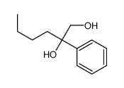 (2R)-2-phenylhexane-1,2-diol结构式