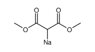 sodium dimethyl malonate Structure