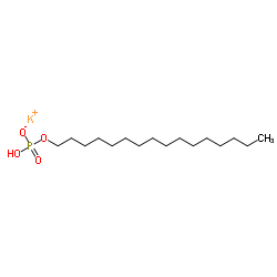 十六烷基磷酸酯钾结构式