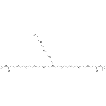 N-(Hydroxy-PEG3)-N-bis(PEG4-t-butyl ester) picture