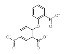 Benzene,2,4-dinitro-1-(2-nitrophenoxy)-结构式