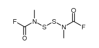 bis-(N-methyl-N-fluorocarbonylamino)-disulfide结构式