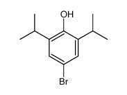 4-Bromo-2,6-diisopropylphenol结构式
