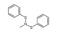 N-methyl-N-(phenylthio)benzenesulphenamide Structure