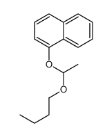 1-(1-butoxyethoxy)naphthalene结构式