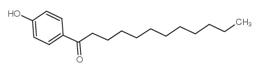 1-(4-羟基苯基)-1-十二酮结构式