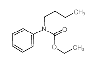 Carbamic acid,butylphenyl-, ethyl ester (9CI)结构式