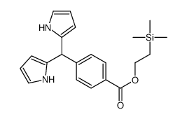 2-trimethylsilylethyl 4-[bis(1H-pyrrol-2-yl)methyl]benzoate Structure