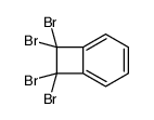 1,1,2,2-Tetrabromo-1,2-dihydrobenzocyclobutene结构式