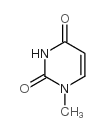 1-methyluracil structure