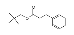 neopentyl dihydrocinnamate Structure
