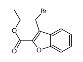 3-溴甲基-苯并呋喃-2-羧酸乙酯结构式
