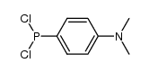 dichloro(4-N,N-dimethylaminophenyl)phosphine结构式