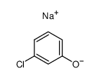 sodium 3-chlorophenoxide结构式