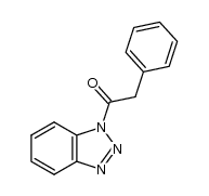 1-(1H-1,2,3-benzotriazol-1-yl)-2-phenyl-1-ethanone结构式