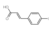 4-iodocinnamic acid Structure