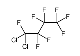 1,1-dichloro-1,2,2,3,3,4,4,4-octafluorobutane Structure