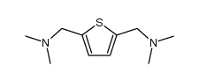 2,5-bis-dimethylaminomethyl-thiophene结构式