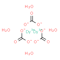 碳酸镝(III)水合物结构式
