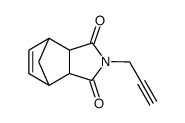 2-(prop-2-yn-1-yl)-3a,4,7,7a-tetrahydro-1H-4,7-methanoisoindole-1,3(2H)-dione Structure