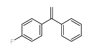 Benzene,1-fluoro-4-(1-phenylethenyl)-结构式