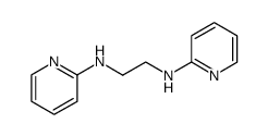 N,N'-bis(pyridin-2-yl)ethane-1,2-diamine结构式