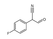 2-(4-氟苯基)-3-氧代丙腈结构式