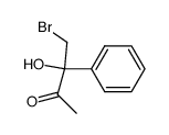 4-bromo-3-hydroxy-3-phenyl-butan-2-one Structure