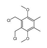 1,2-bis(chloromethyl)-3,6-dimethoxy-4,5-dimethylbenzene结构式