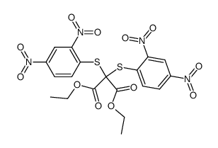 Diethyl-bis-(2,4-dinitrophenylthio)malonat Structure