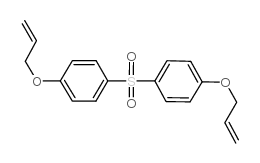 1,1'-砜基双[4-(2-丙烯)氧基苯]结构式