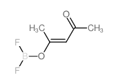 4-difluoroboranyloxypent-3-en-2-one Structure
