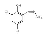 3,5-二氯-2-羟基苯甲醛肼酮结构式