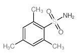 2,4,6-三甲基苯磺酰胺结构式