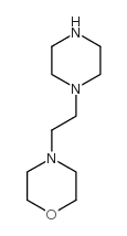 1-[2-(4-吗啉基)乙基]哌嗪结构式