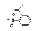 2-Methylsulfono-benzoylchlorid结构式