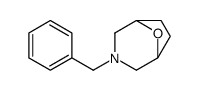 3-苯甲基-8-氧杂-3-氮杂-二环[3.2.1]辛烷结构式