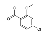 4-chloro-2-methoxybenzoyl chloride Structure