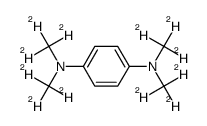 n,n,n',n'-tetramethyl-d12-1,4-benzenediamine Structure