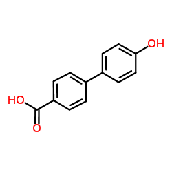 4'-羟基联苯-4-羧酸结构式