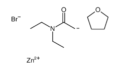 bromozinc(1+),N,N-diethylacetamide,oxolane Structure